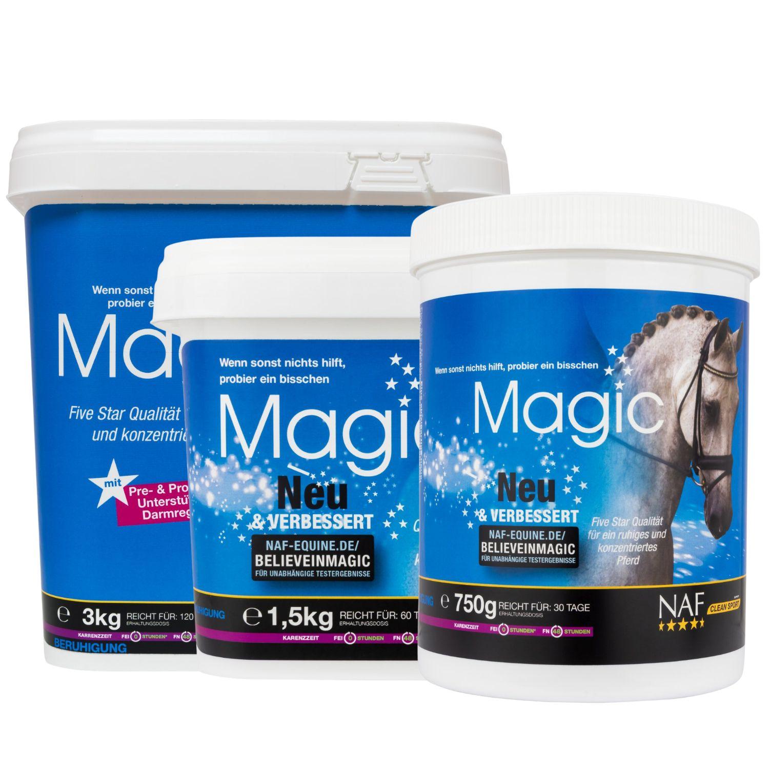NAF Magic Pulver Ergänzungsfuttermittel mit Magnesium und Kräutern