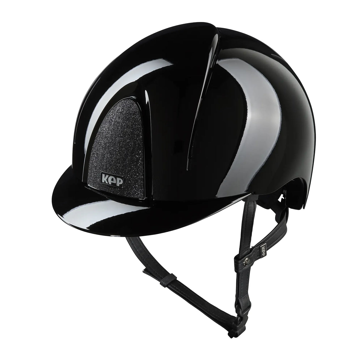 KEP Smart Nova Metal Polish Reithelm Schwarz, Star Glitzer Schwarz