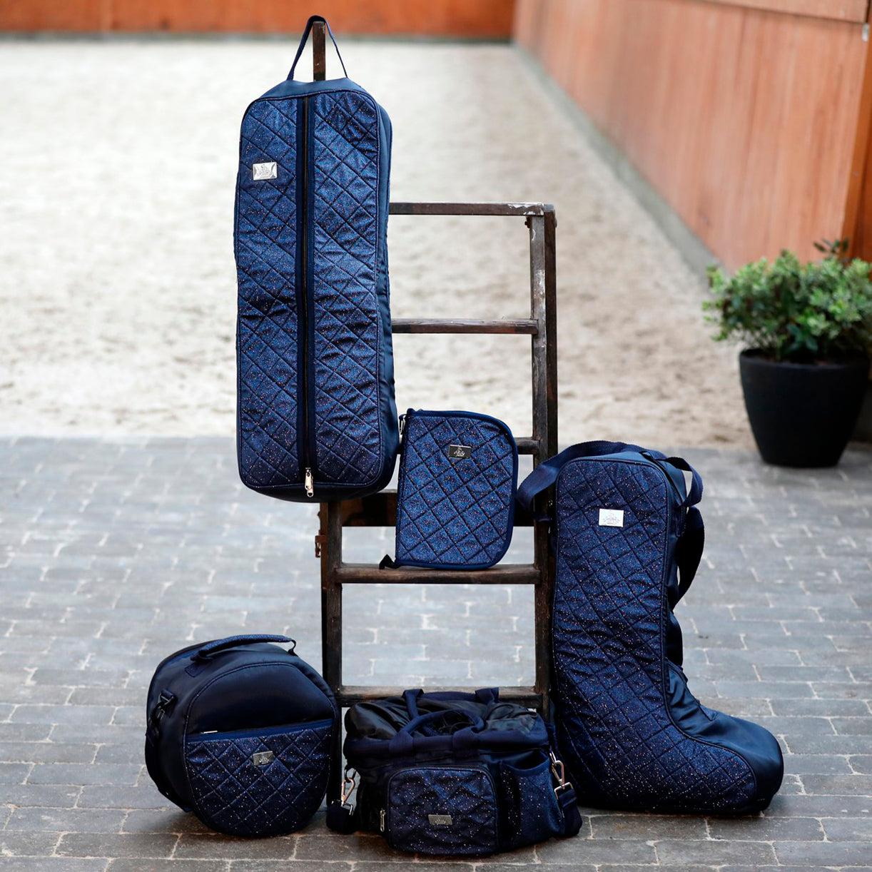 SD Design Equidenpass Tasche Hollywood Glamorous blueberry twinkles