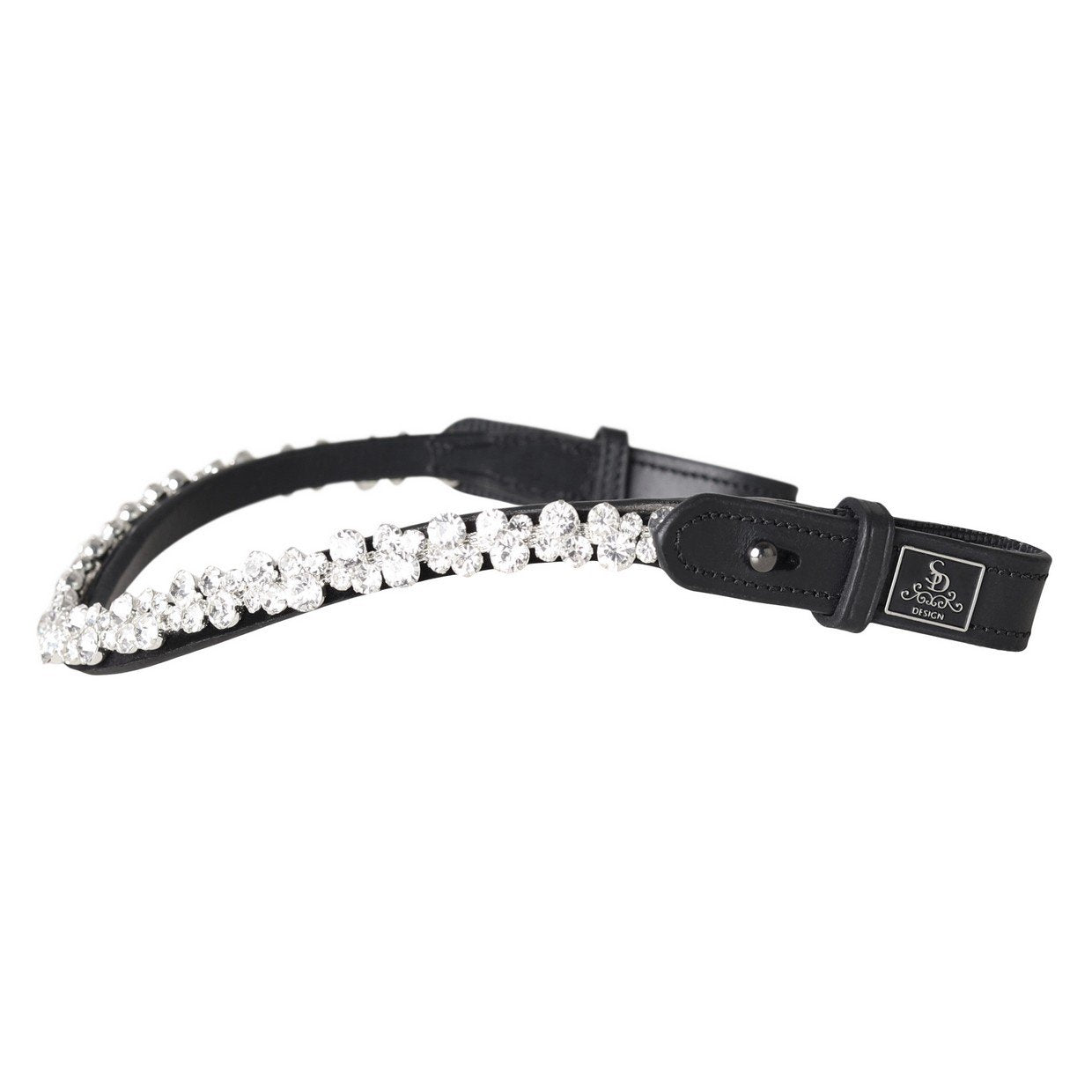 SD Design Bridle Romanov black lacquer white lined