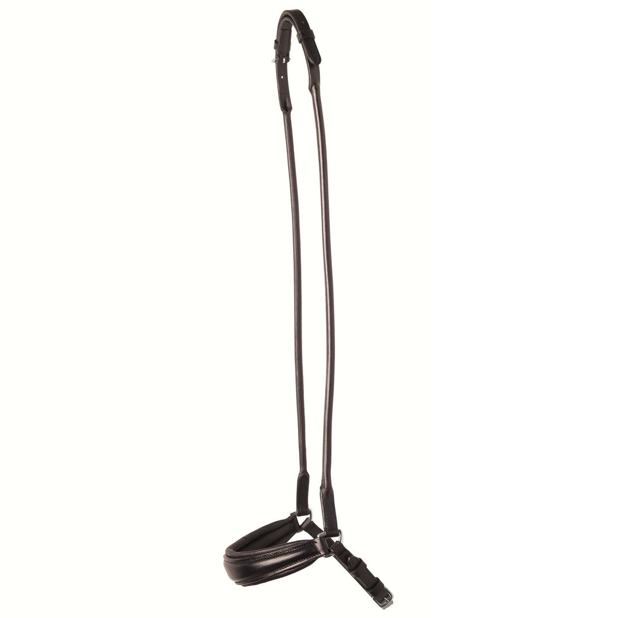 SD Design Hanoverian round-stitched noseband brown