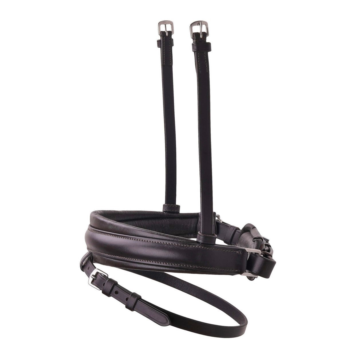 SD Design noseband Swedish combined brown