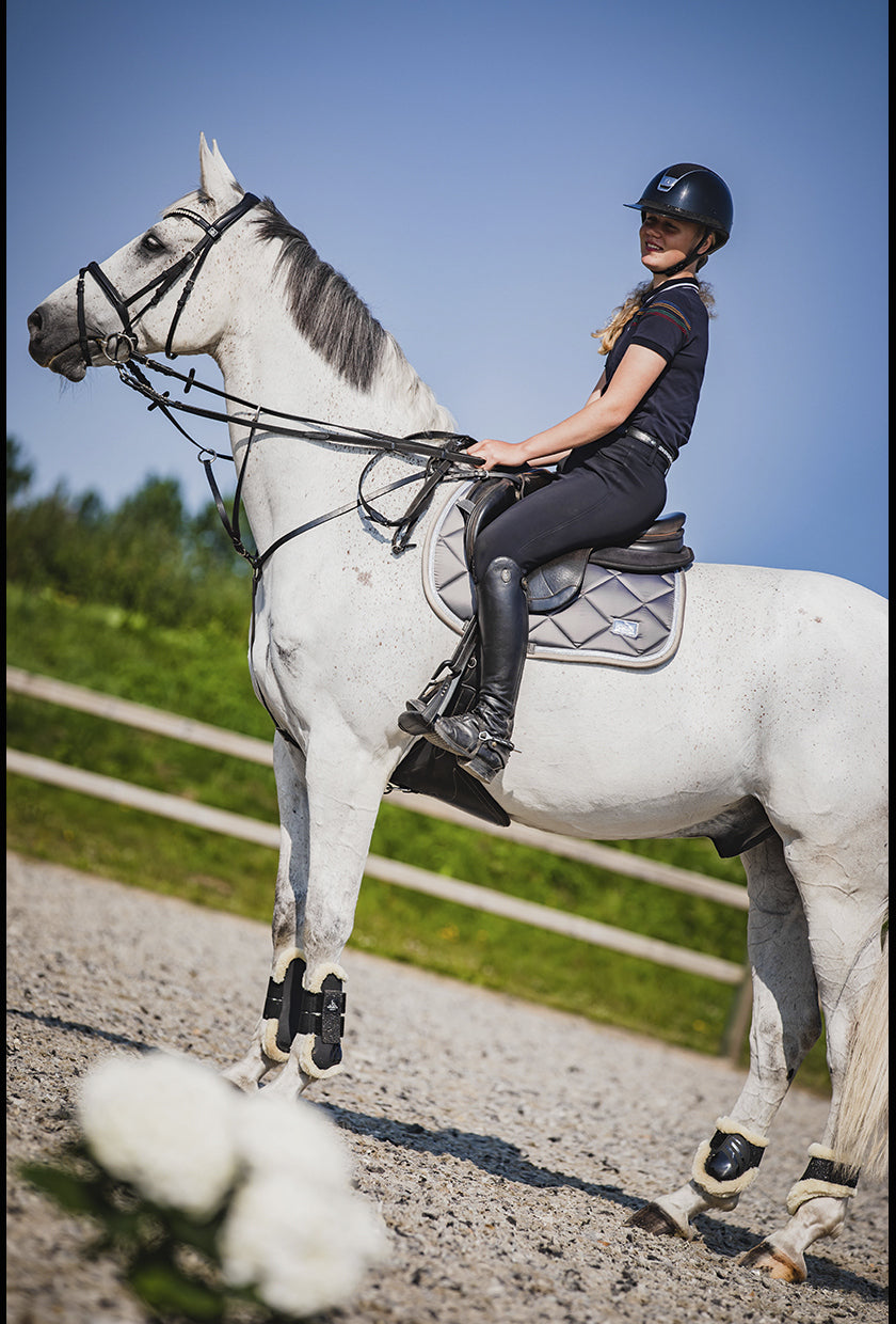 SD Design Schabracke My Passion silver glaze