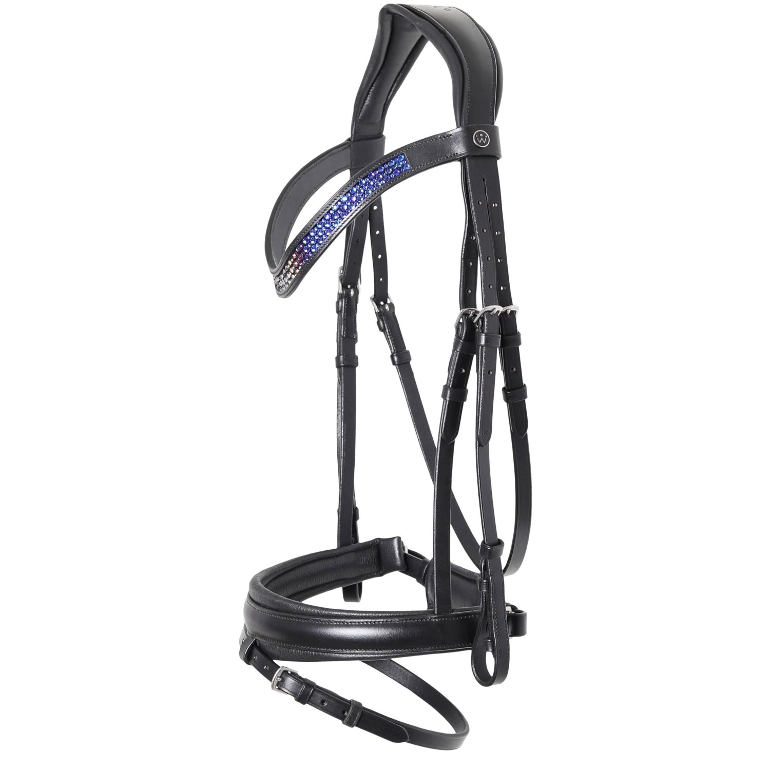 SD Design bridle Meridian Blue black