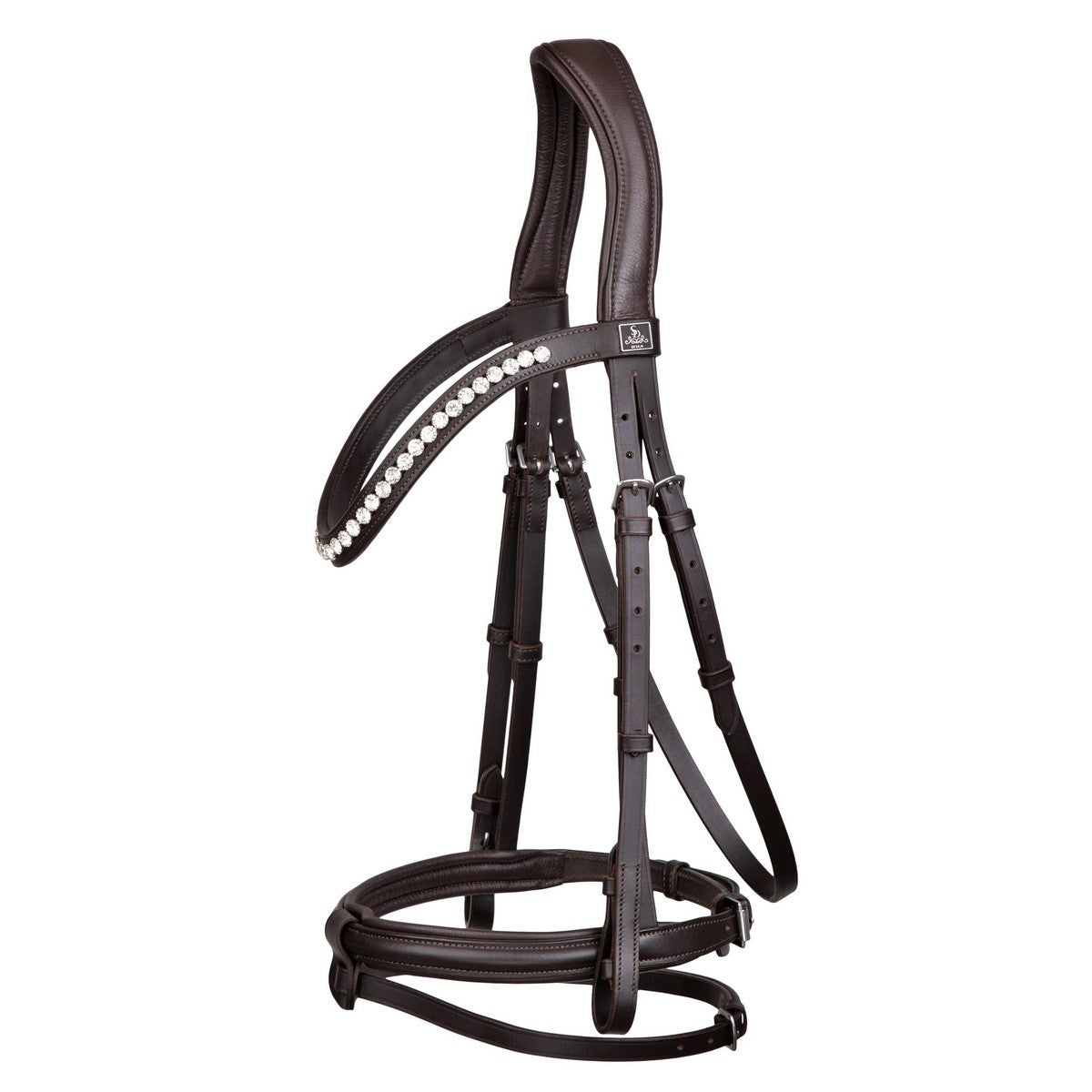 SD Design Bridle Leerox brown with removable flash strap