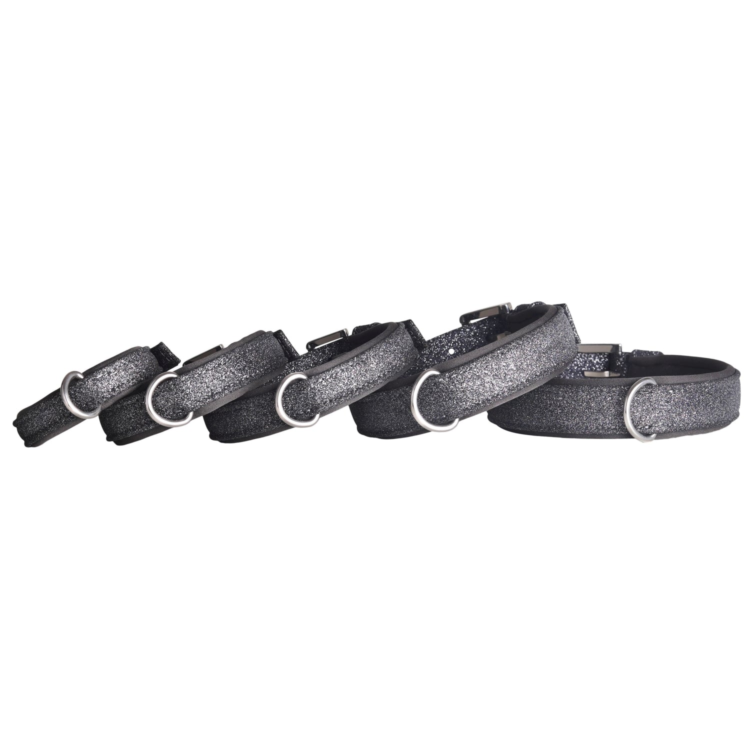 SD Design Hundehalsband Hollywood Glamorous dark shadow glitz