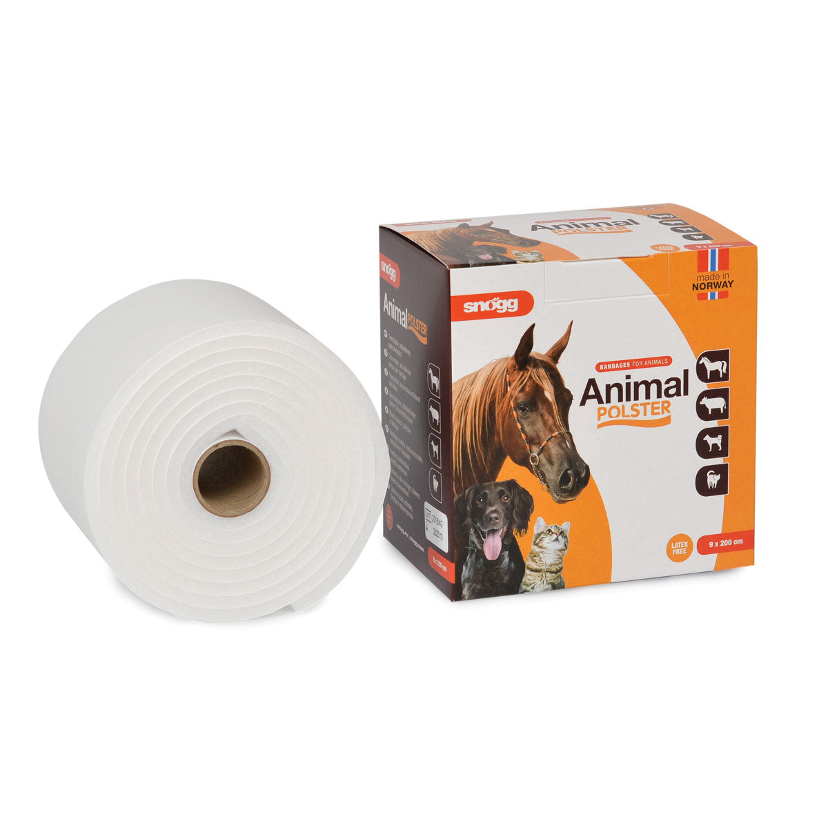 Snögg Animal Care Animal Padded Adhesive Foam Bandage self-adhesive 9 x 200 cm