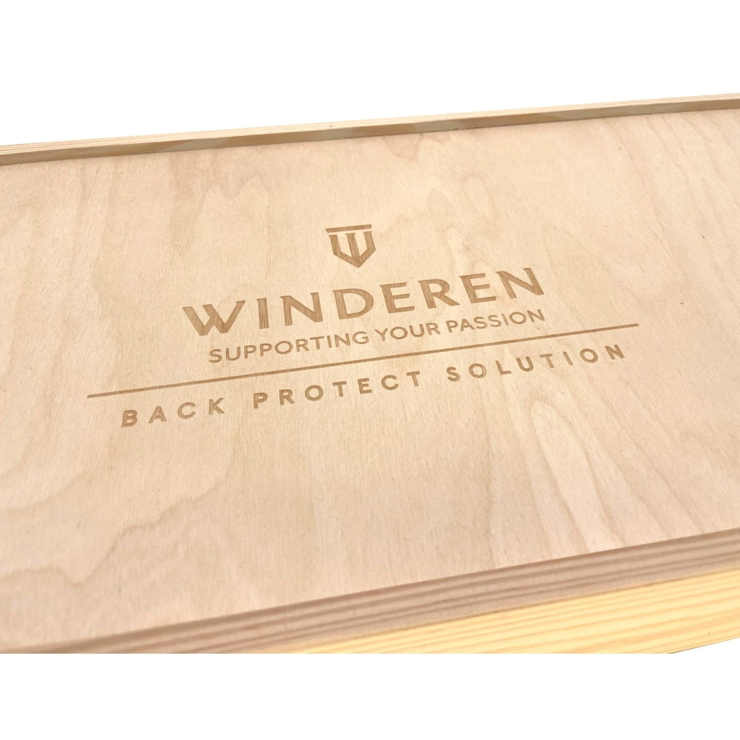Winderen Holzbox zur Aufbewahrung des Back Protect Solution Sattelpads