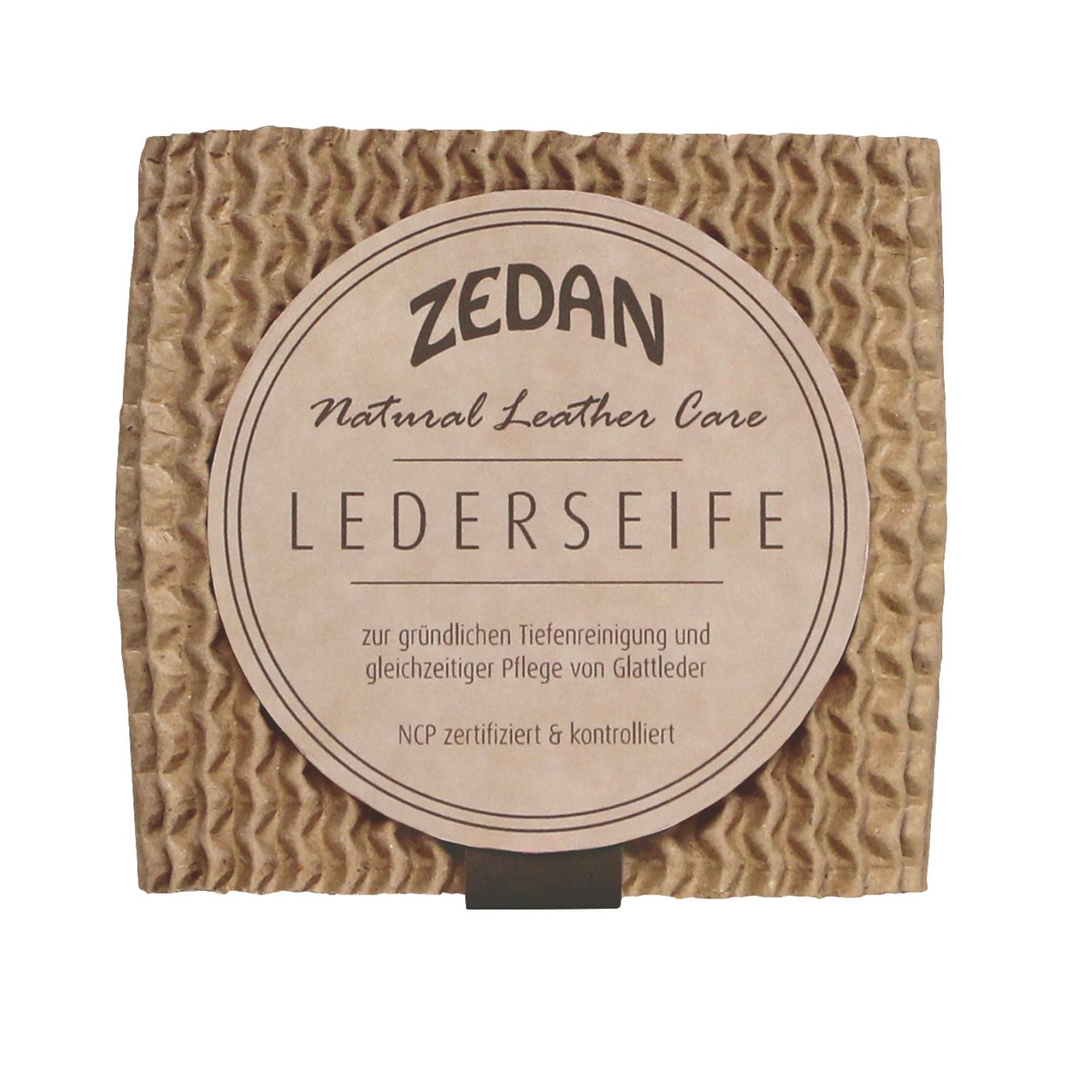 ZEDAN leather soap cleans and cares for all smooth leather