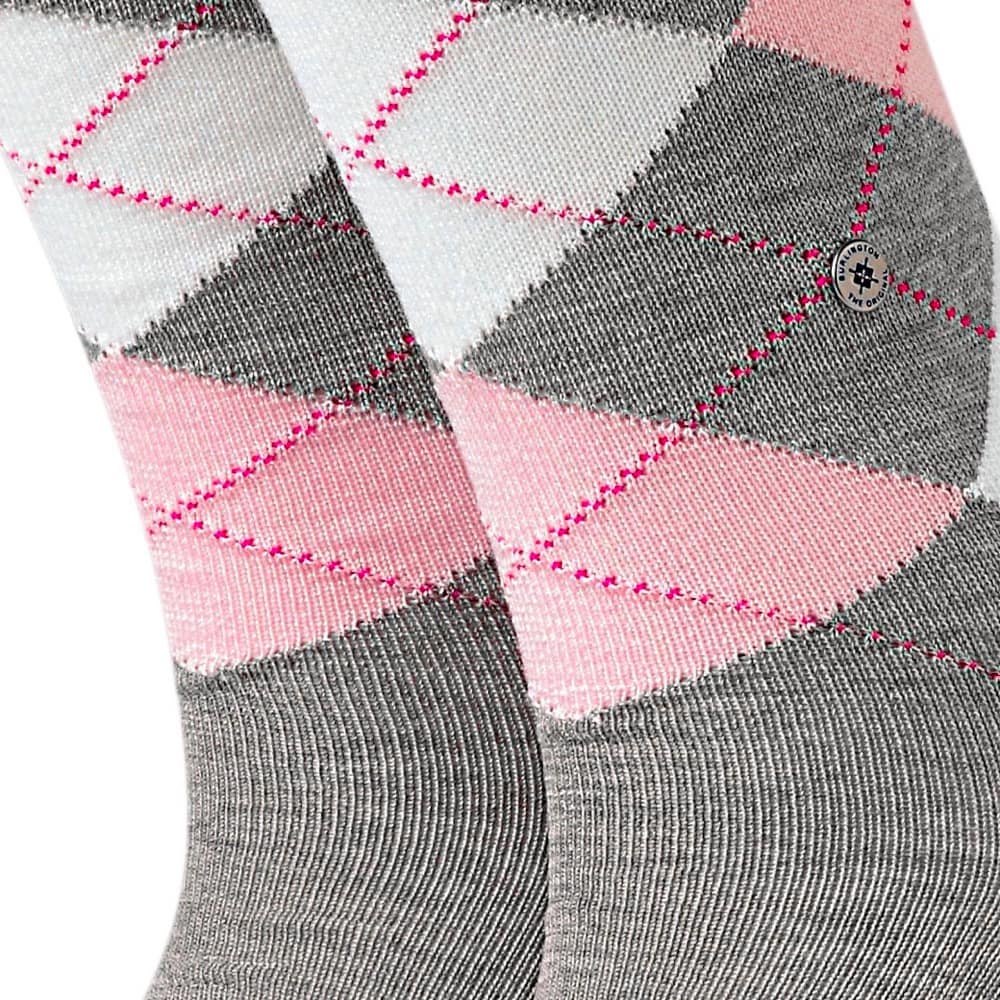 Burlington Covent Garden Damen Strümpfe grey-white - ePony Reitsport