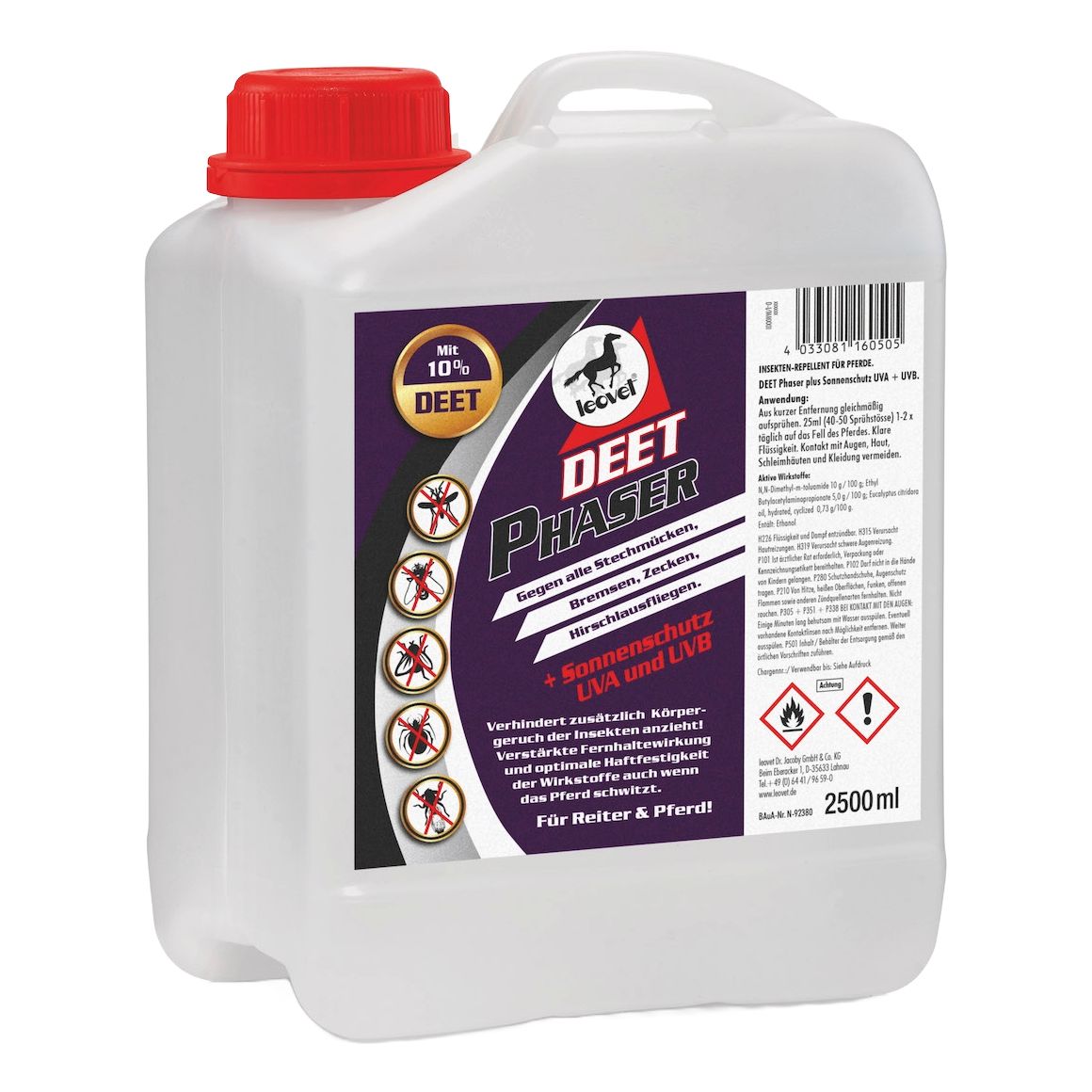 leovet Deet Phaser Fliegenspray für hoch effektive Insektenabwehr