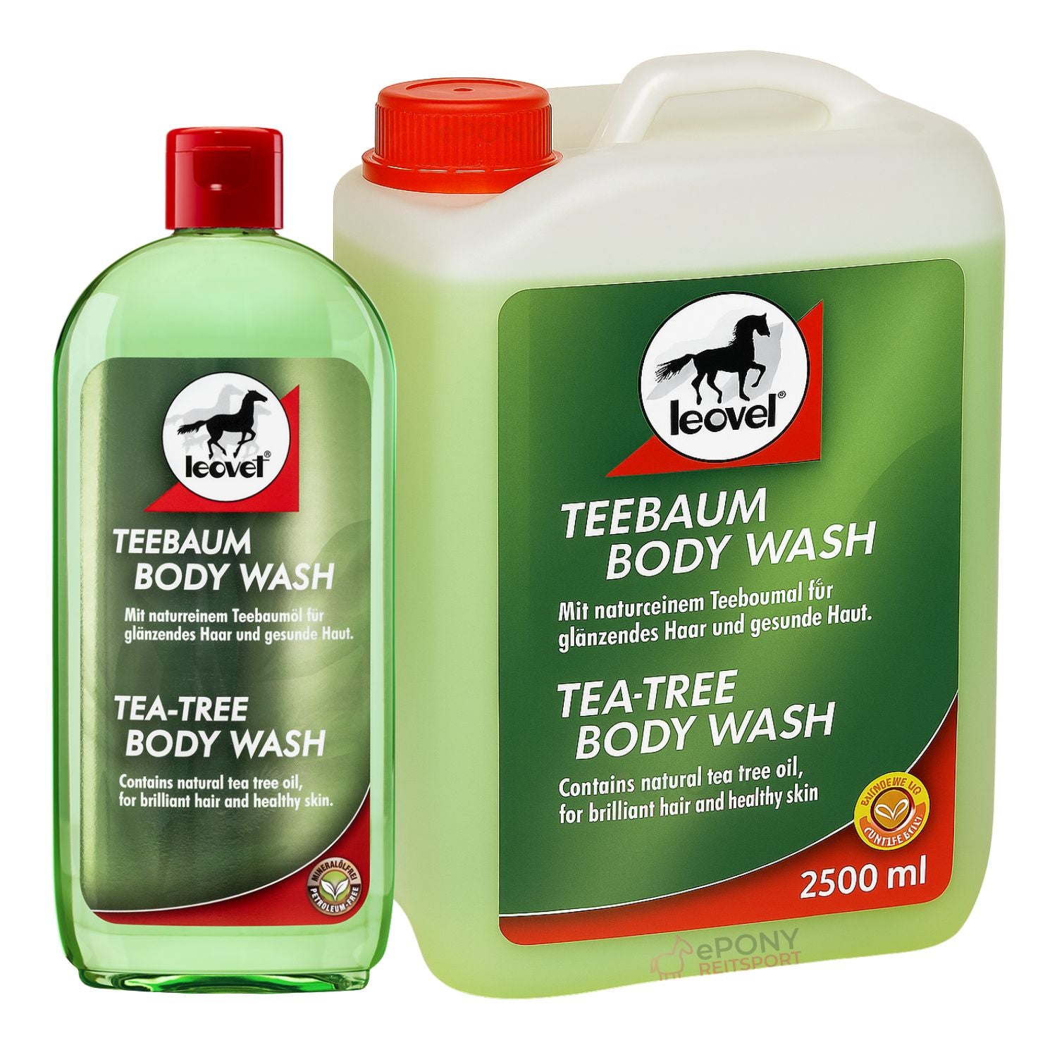 leovet Teebaum Body Wash für glänzendes Haar und gesunde Haut