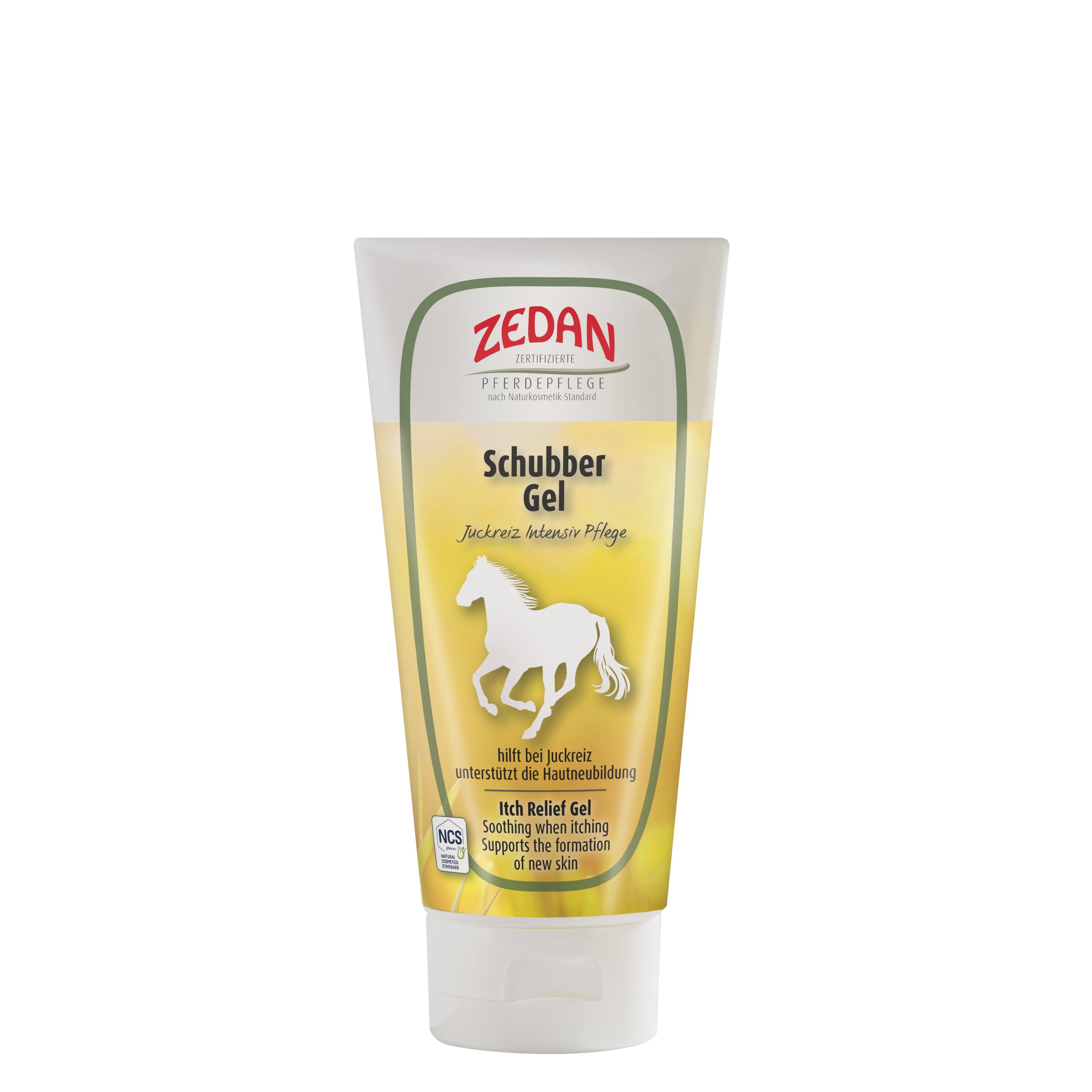 ZEDAN Schubber-Gel Juckreiz Intensivpflege für stark juckende Hautareale, sowie gereizte Haut