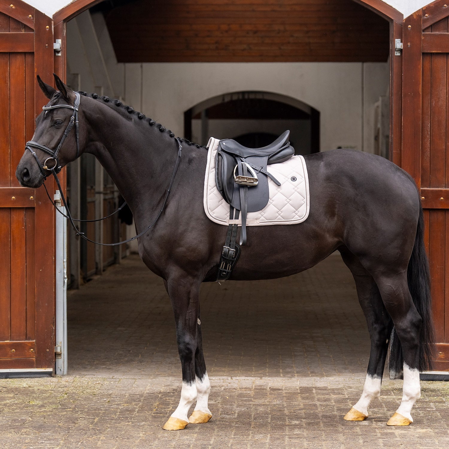 HV Polo saddle pad HVPDana dressage natural