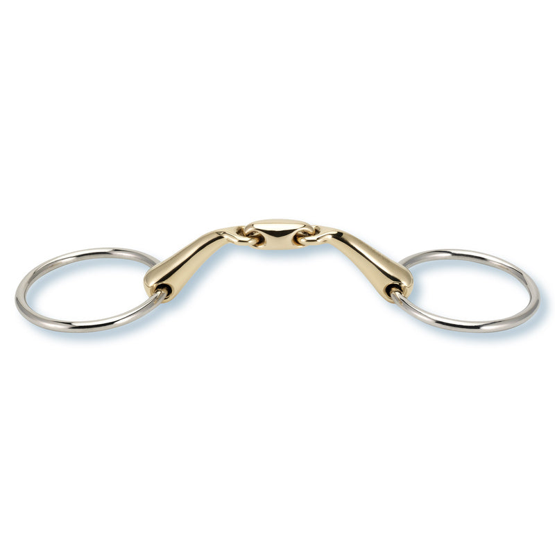 Stübben 2223 Anatomische Wassertrense doppelt gebrochen mit Sweet Copper Mittelstück