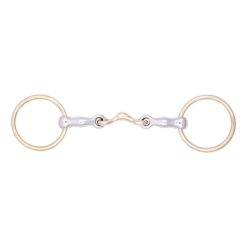 Stübben 2227 Island Wassertrense doppelt gebrochen mit Sweet Copper Mittelstück