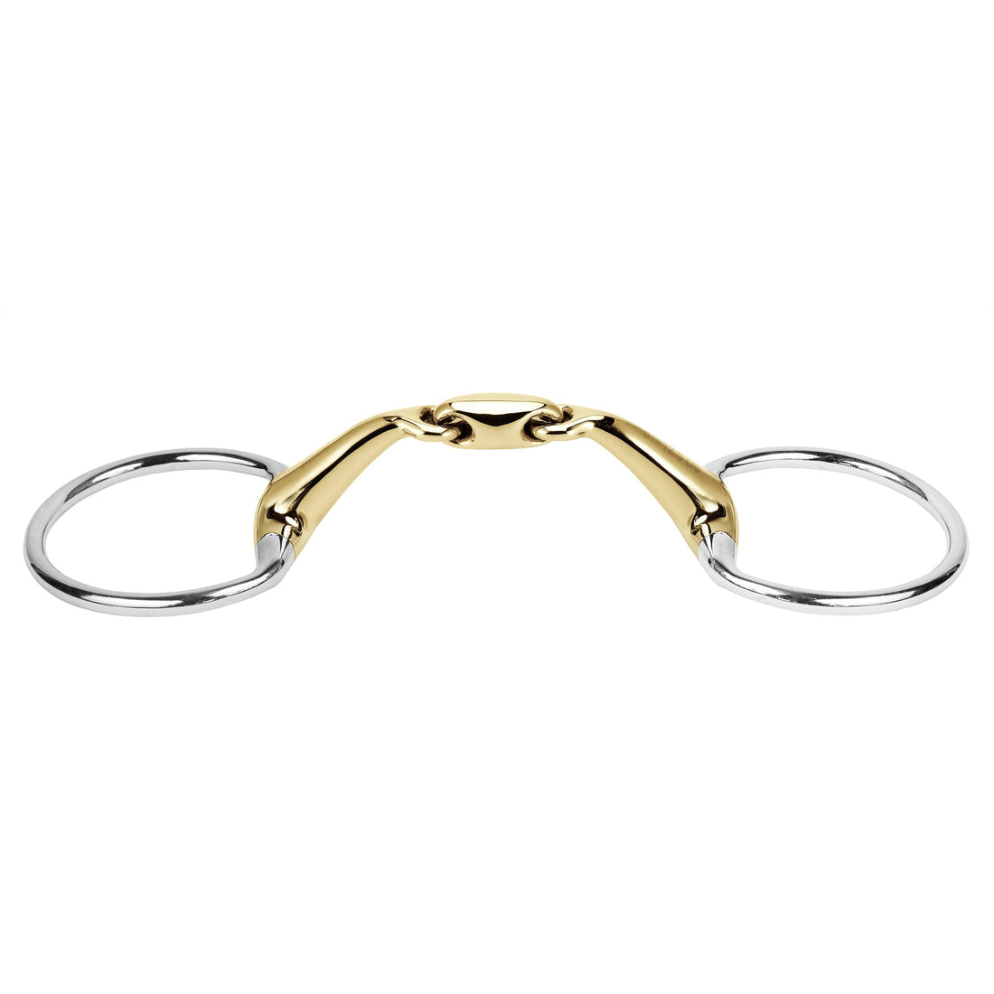 Stübben 2630 Olivenkopftrense Level 2 doppelt gebrochen mit Sweet Copper Mundstück