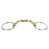 Stübben 2630 Olivenkopftrense Level 2 doppelt gebrochen mit Sweet Copper Mundstück