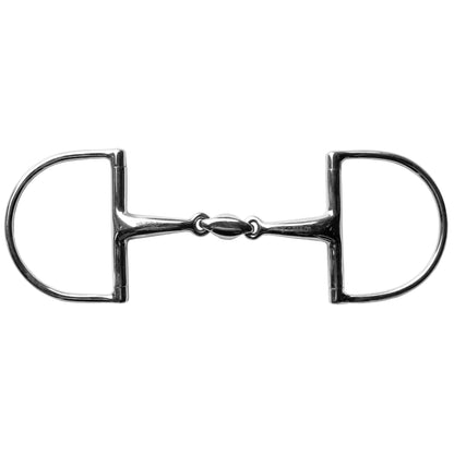 Stübben 2250 D-Ring Trense doppelt gebrochen aus Edelstahl