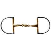 Stübben 2250 D-Ring Trense doppelt gebrochen mit Sweet Copper Mittelgelenk