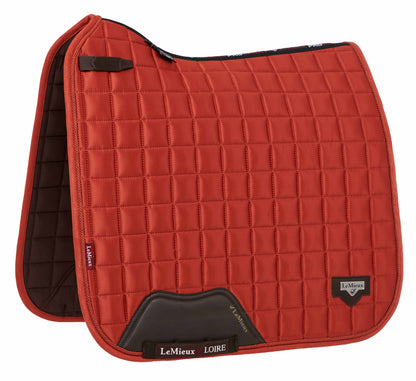 LeMieux Schabracke Loire Classic Satin Dressage Square sienna