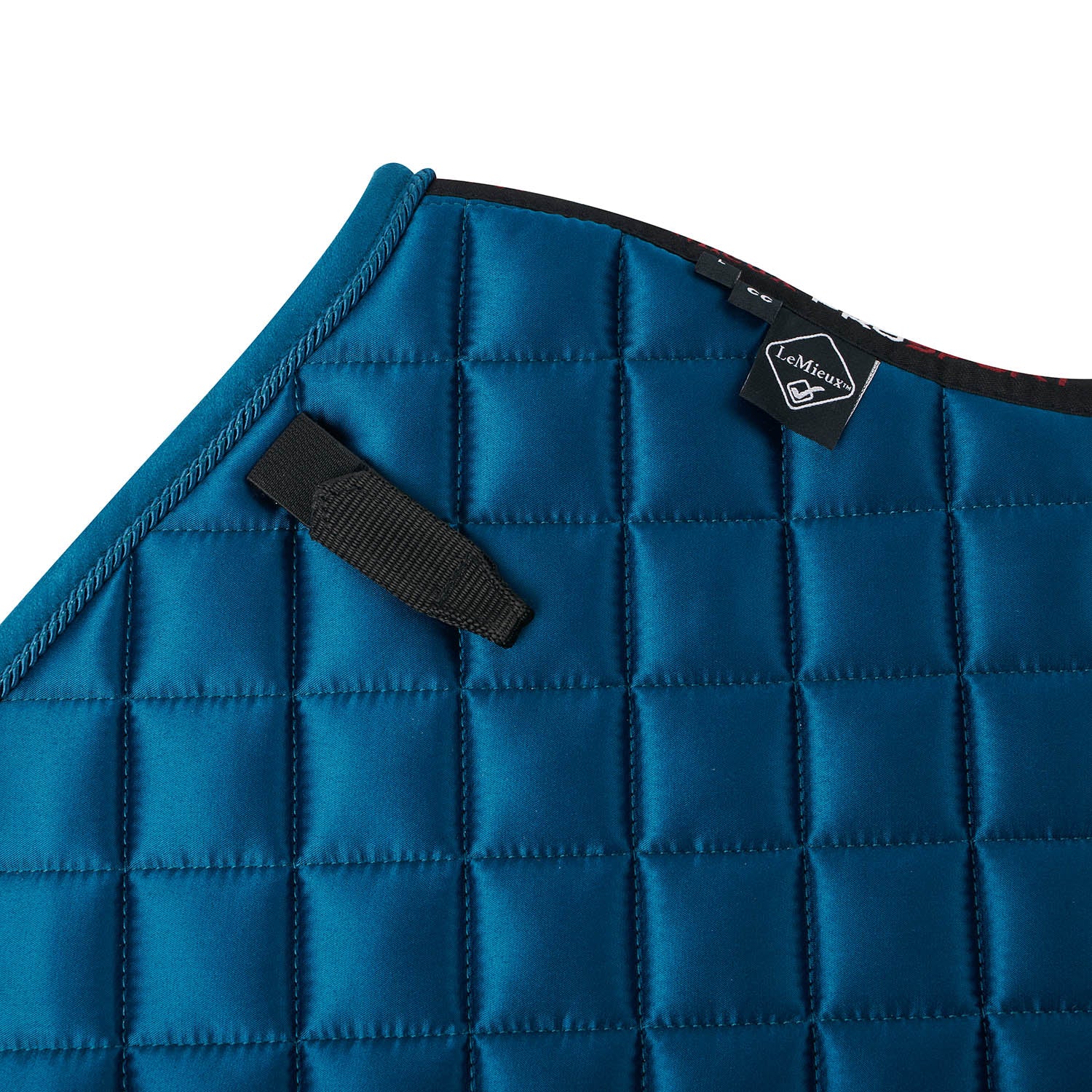 LeMieux saddle pad Loire Classic Satin Close Contact Square marine