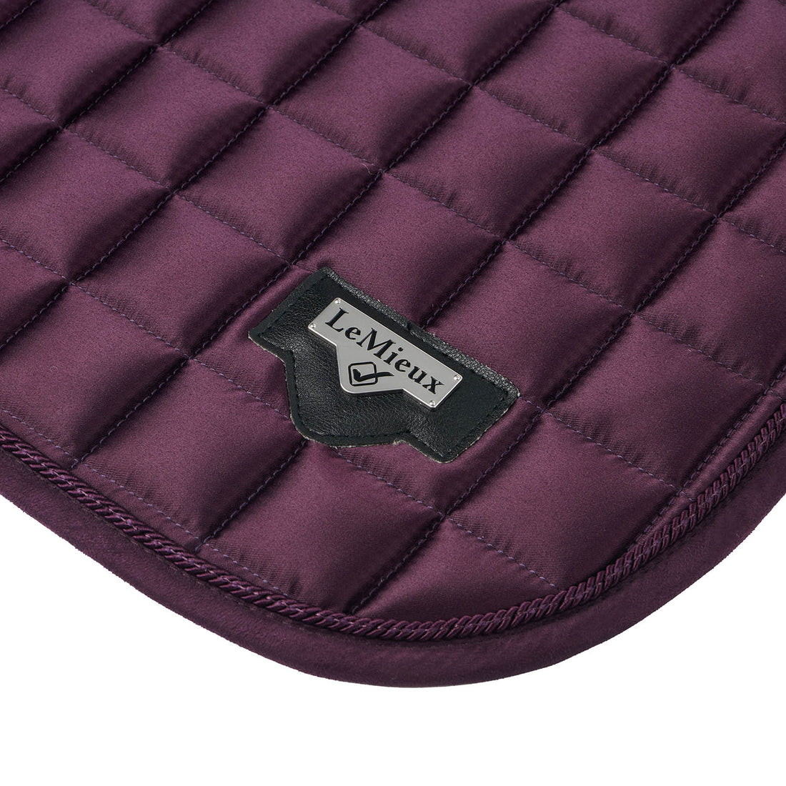 LeMieux Schabracke Loire Classic Satin Dressage Square fig