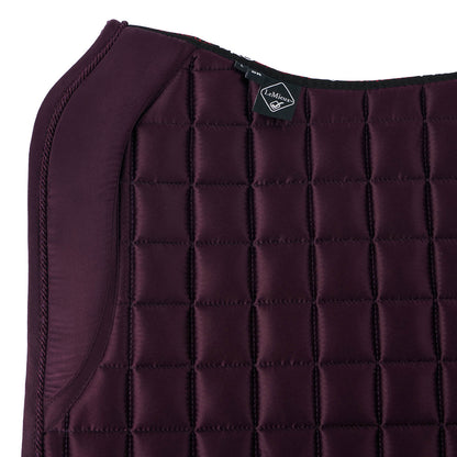 LeMieux Schabracke Loire Memory Satin Dressage Square fig