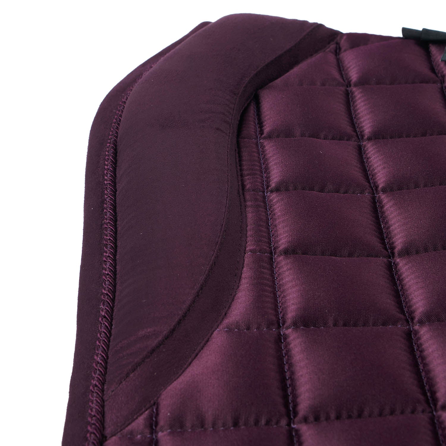 LeMieux saddle pad Loire Memory Satin Dressage Square fig