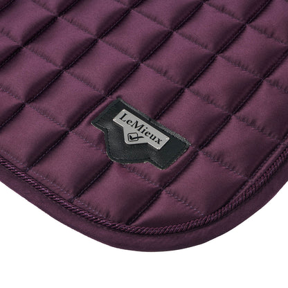 LeMieux Schabracke Loire Memory Satin Dressage Square fig