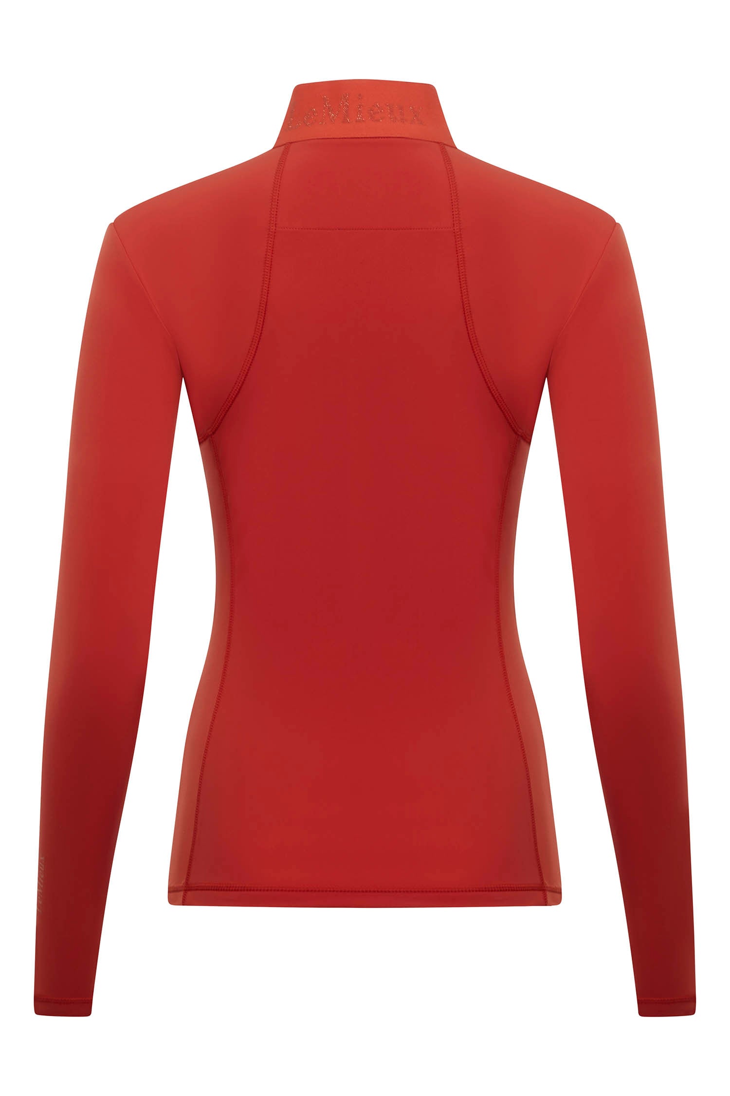 LeMieux Langarmshirt Liberte Zipped Neck Base Layer sienna