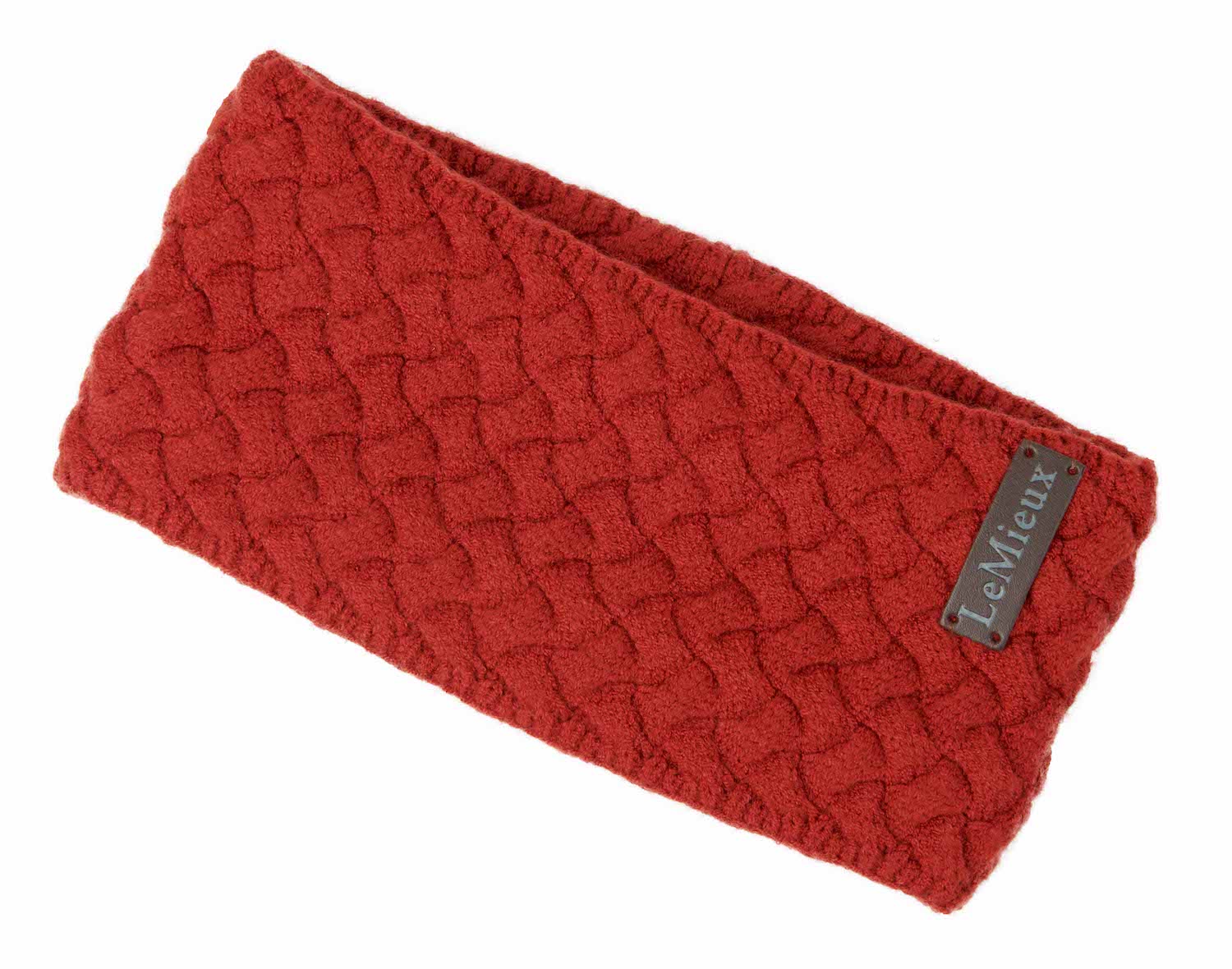 LeMieux Stirnband Cable Knit Headband sienna