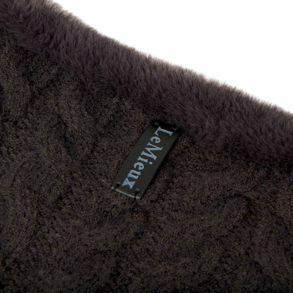 LeMieux Schlauchschal Cable Knit Snood liquorice
