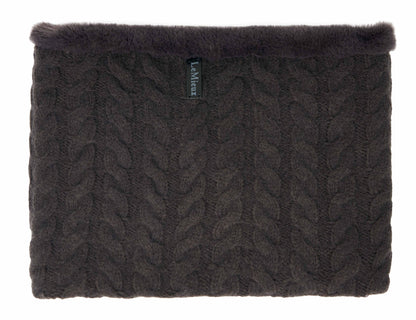 LeMieux Schlauchschal Cable Knit Snood liquorice