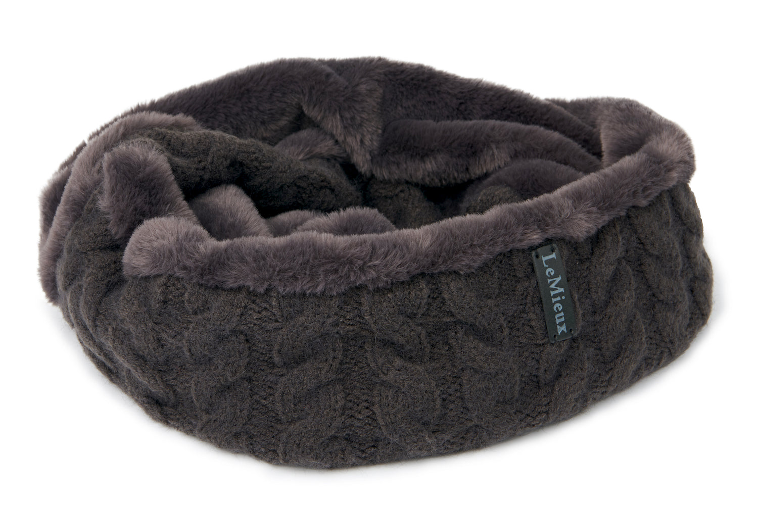 LeMieux Schlauchschal Cable Knit Snood liquorice
