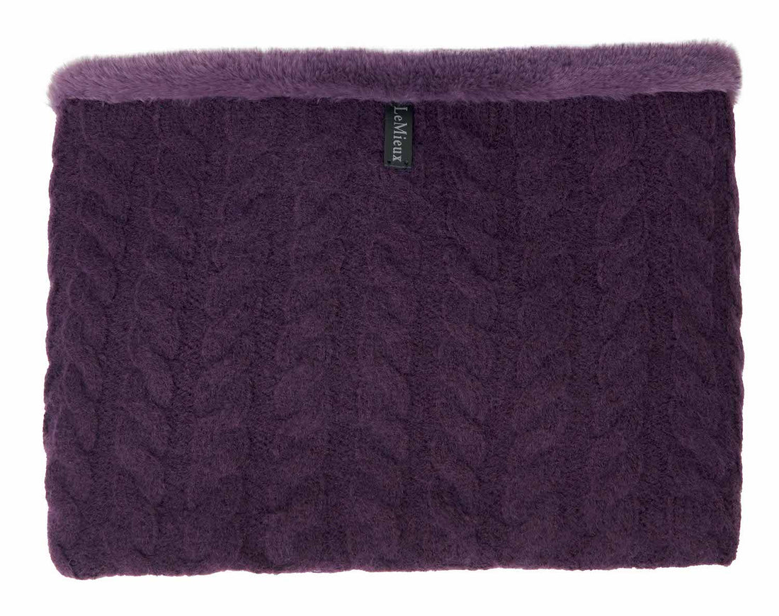 LeMieux Schlauchschal Cable Knit Snood fig
