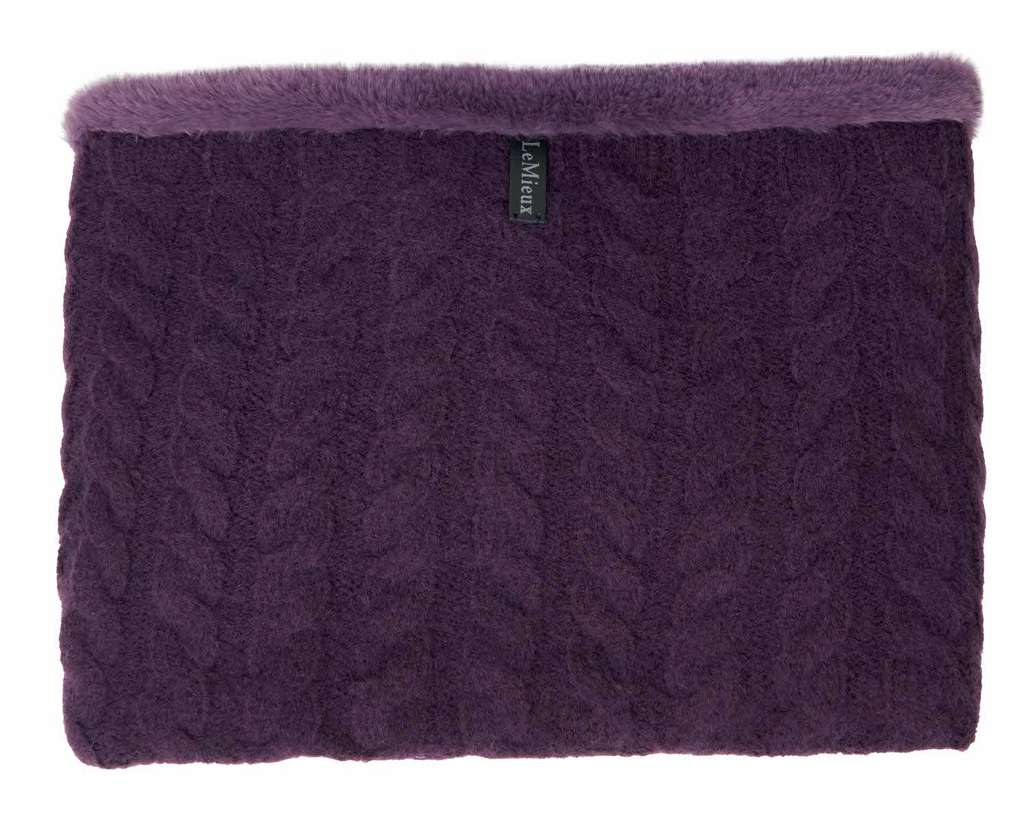 LeMieux Schlauchschal Cable Knit Snood fig