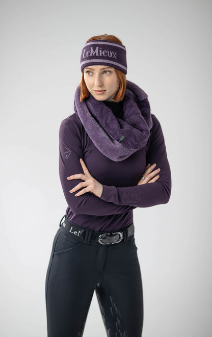 LeMieux Schlauchschal Cable Knit Snood fig