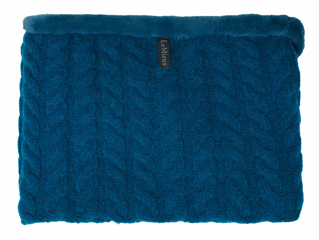 LeMieux Schlauchschal Cable Knit Snood marine