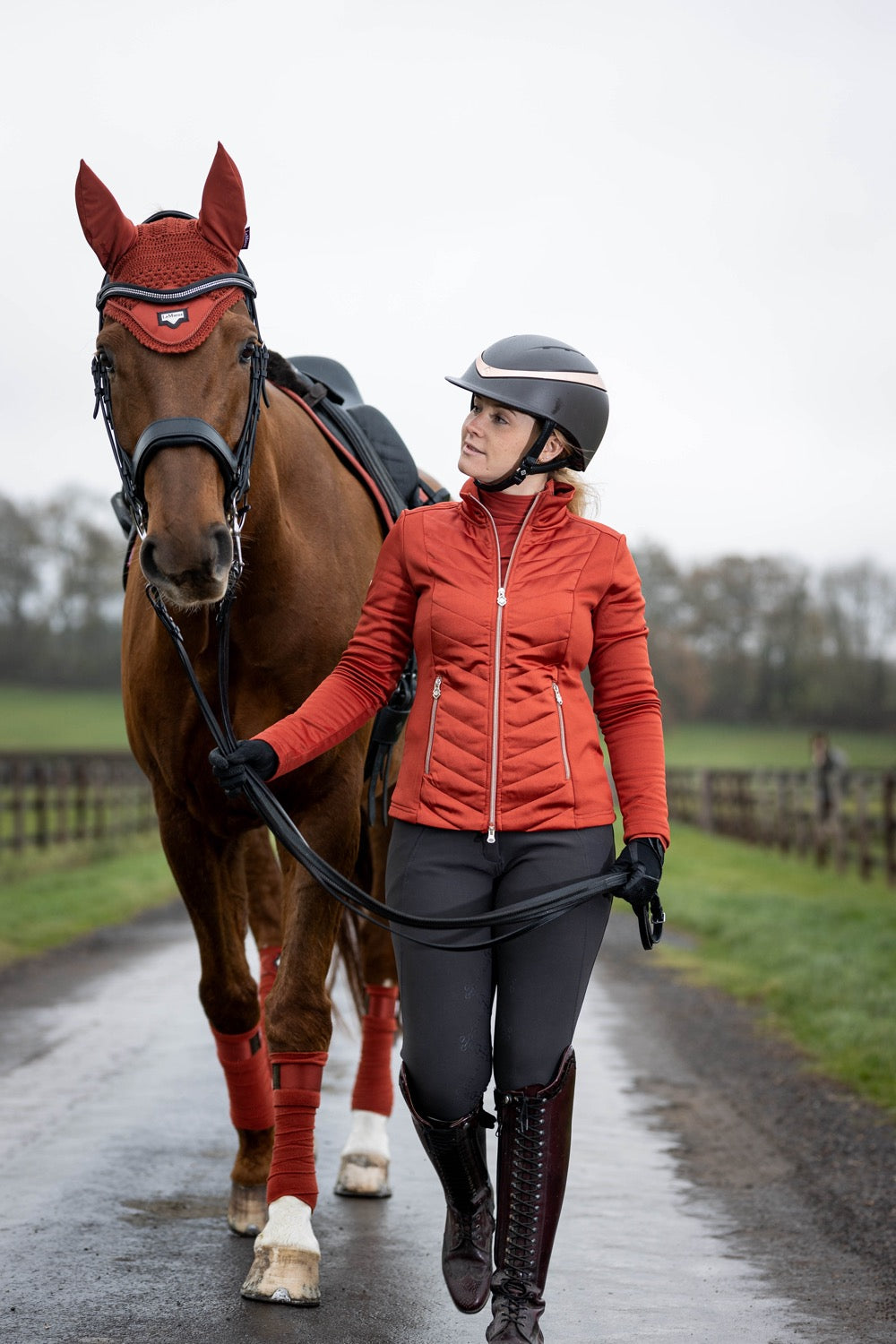 LeMieux jacket Dynamique sienna