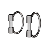 Winderen Olivenkopf Seitenteile für das Gel Bits System aus Edelstahl