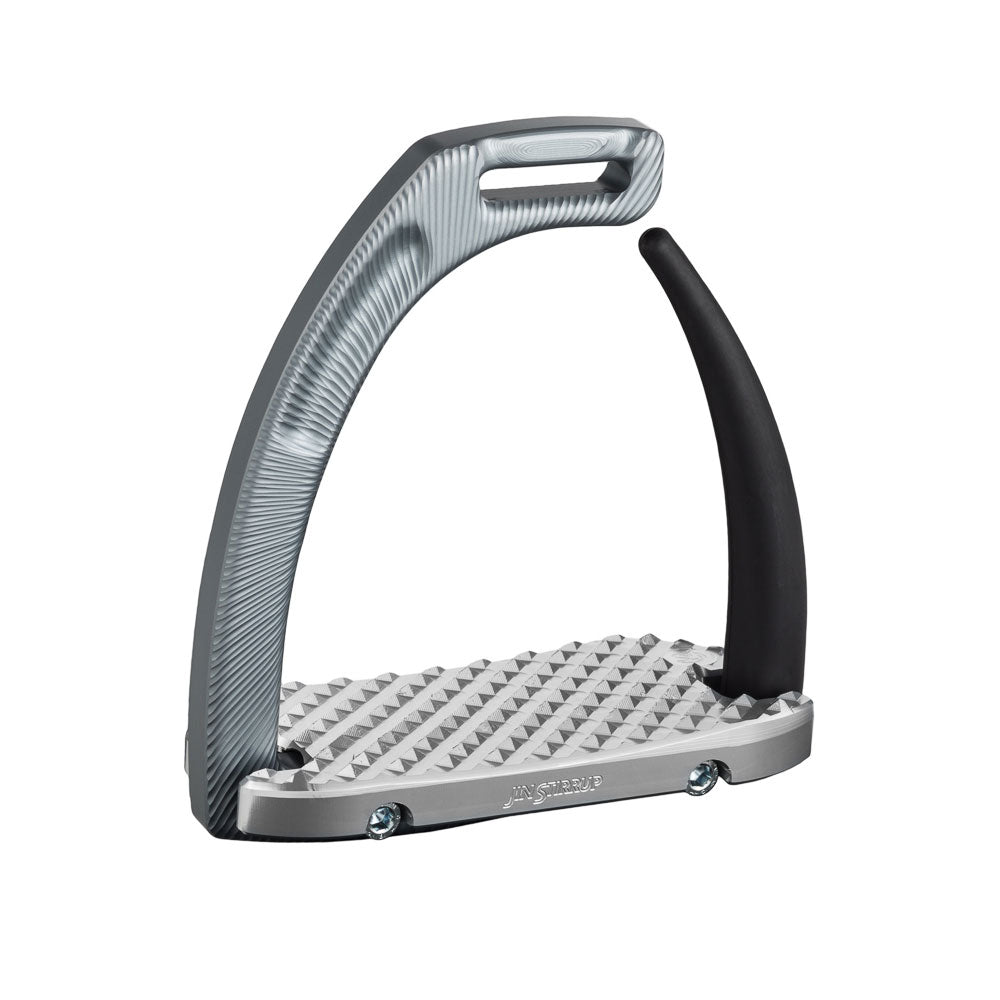 Jin Stirrup Air Sicherheitssteigbügel Matt Grey