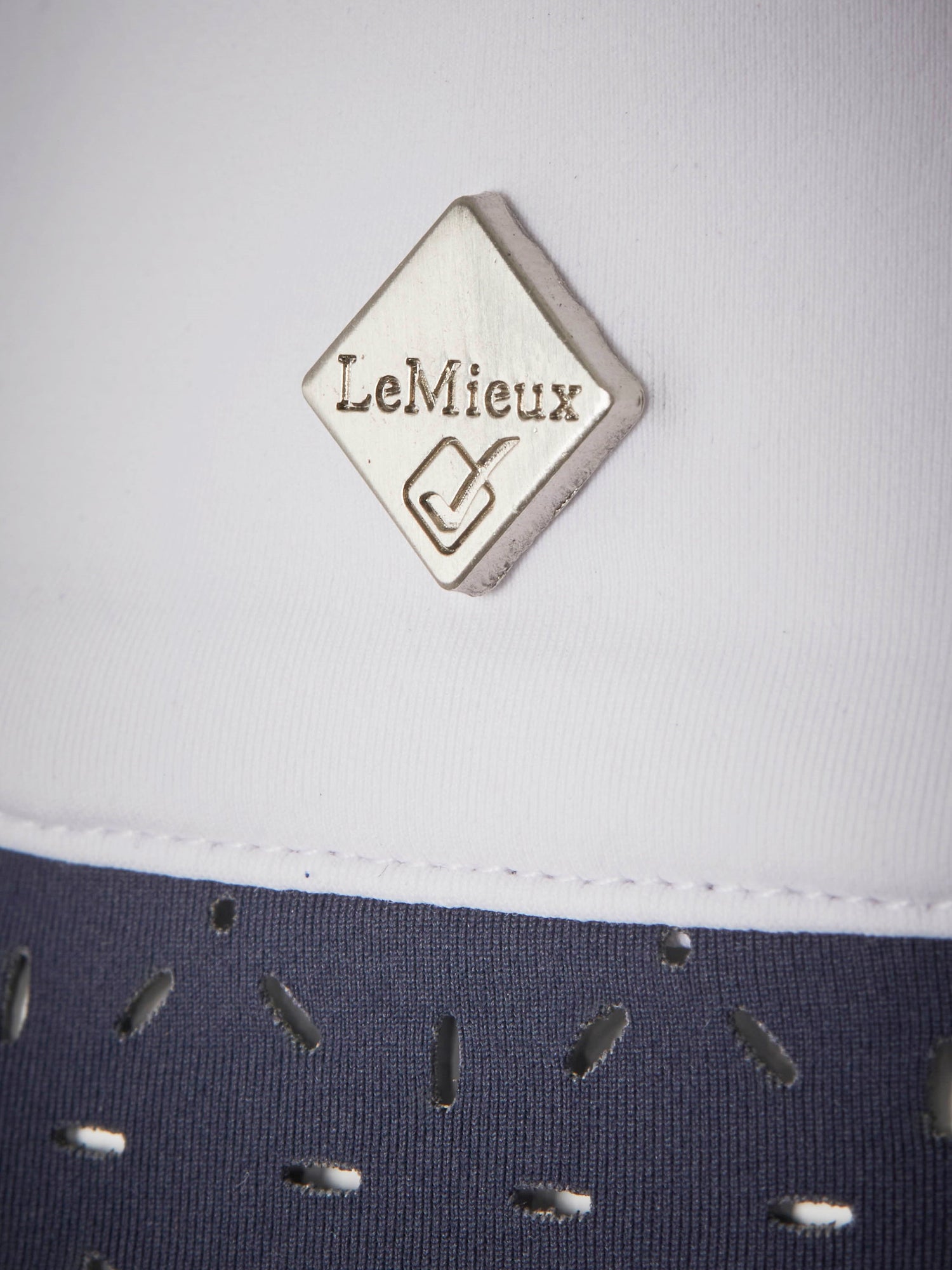LeMieux Kurzarm Turniershirt Olivia Show Shirt Short Sleeve navy