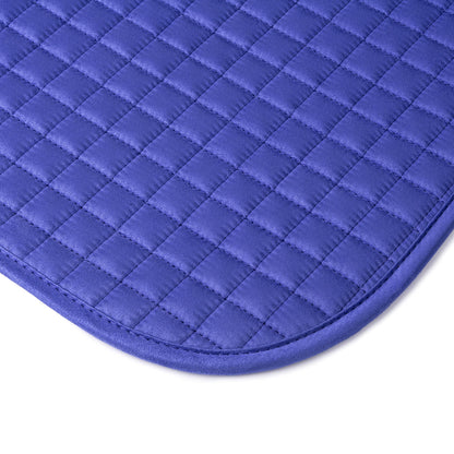 LeMieux saddle pad Luxury Suede Dressage Square bluebell