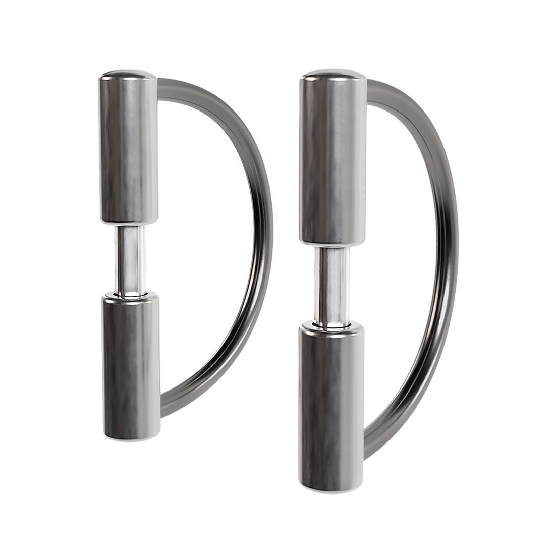 Winderen D-Ring Seitenteile mit großen Ringen für das Gel Bits System