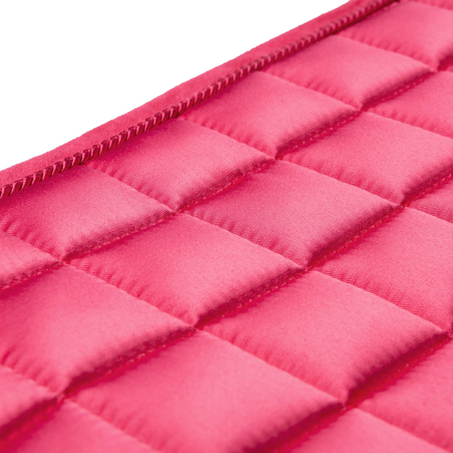 LeMieux saddle pad Loire Memory Satin Dressage Square watermelon