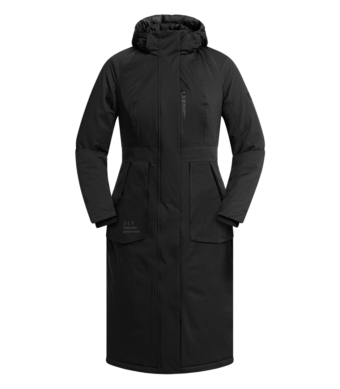 ELT Winter-Performance Reitmantel Opal in Schwarz, Ansicht 2