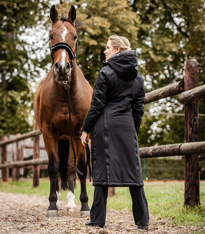 ELT Winter-Performance Reitmantel Opal in Schwarz, Ansicht 6
