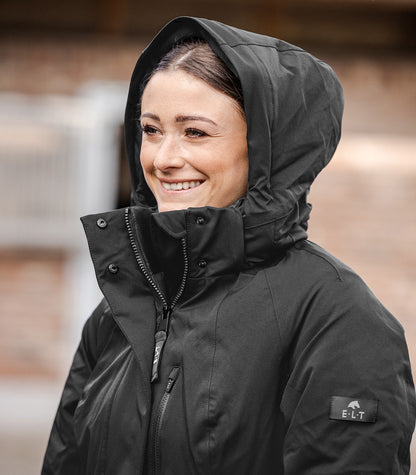 ELT Winter-Performance Reitmantel Opal in Schwarz, Ansicht 8