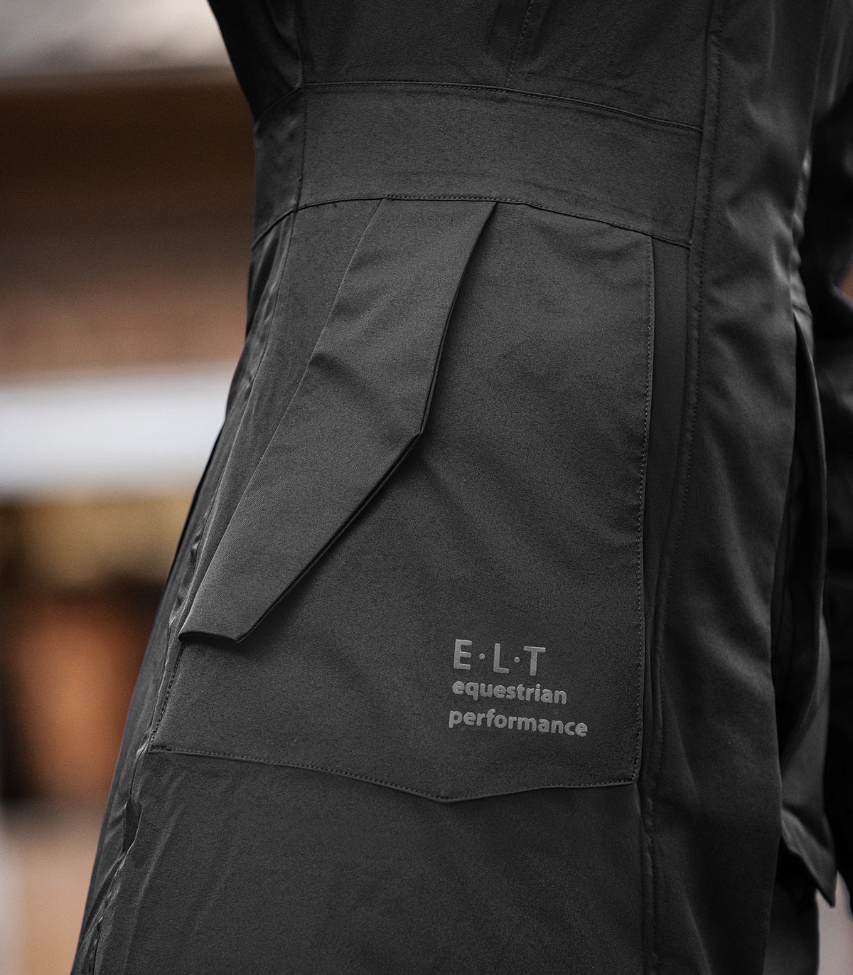 ELT Winter-Performance Reitmantel Opal in Schwarz, Ansicht 13